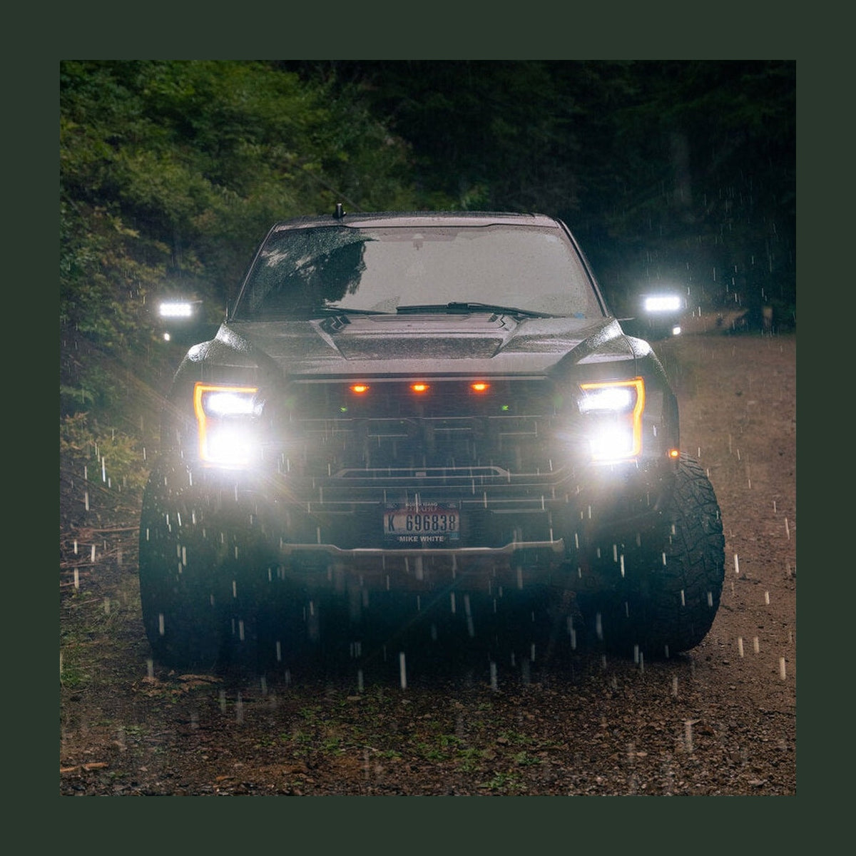ORACLE Lighting Oracle 21-25 Ford F150 LED Off-Road Side Mirror Ditch Lights - White LED, installed