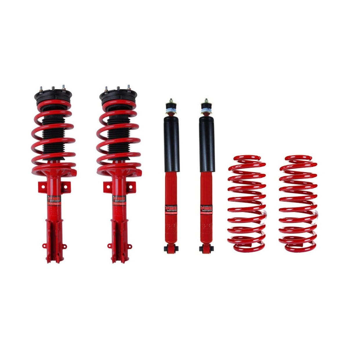 Pedders Pedders 05-14 Ford Mustang (GT 500 Mount) EziFit SportsRyder Front & Rear Spring And Shock Kit