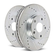 PowerStop Power Stop 21-22 Ford F-150 Front Drilled & Slotted Rotor (Pair)