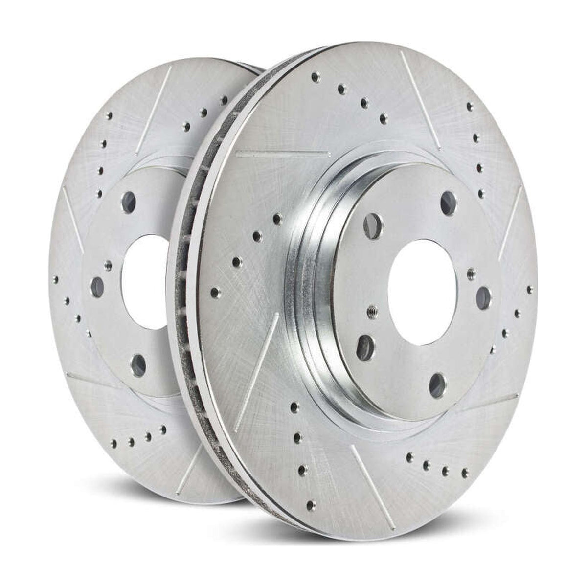 PowerStop Power Stop 21-22 Ford F-150 Front Drilled & Slotted Rotor (Pair)