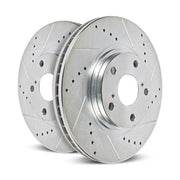 PowerStop Power Stop 21-22 Ford F-150 Rear Drilled & Slotted Rotor (Pair)
