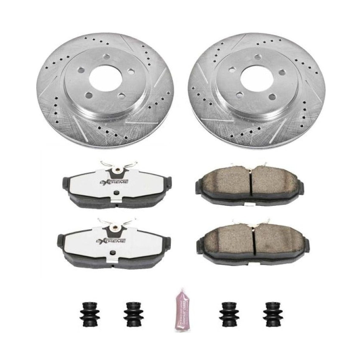 PowerStop Power Stop 05-11 Ford Mustang Rear Z26 Street Warrior Brake Kit