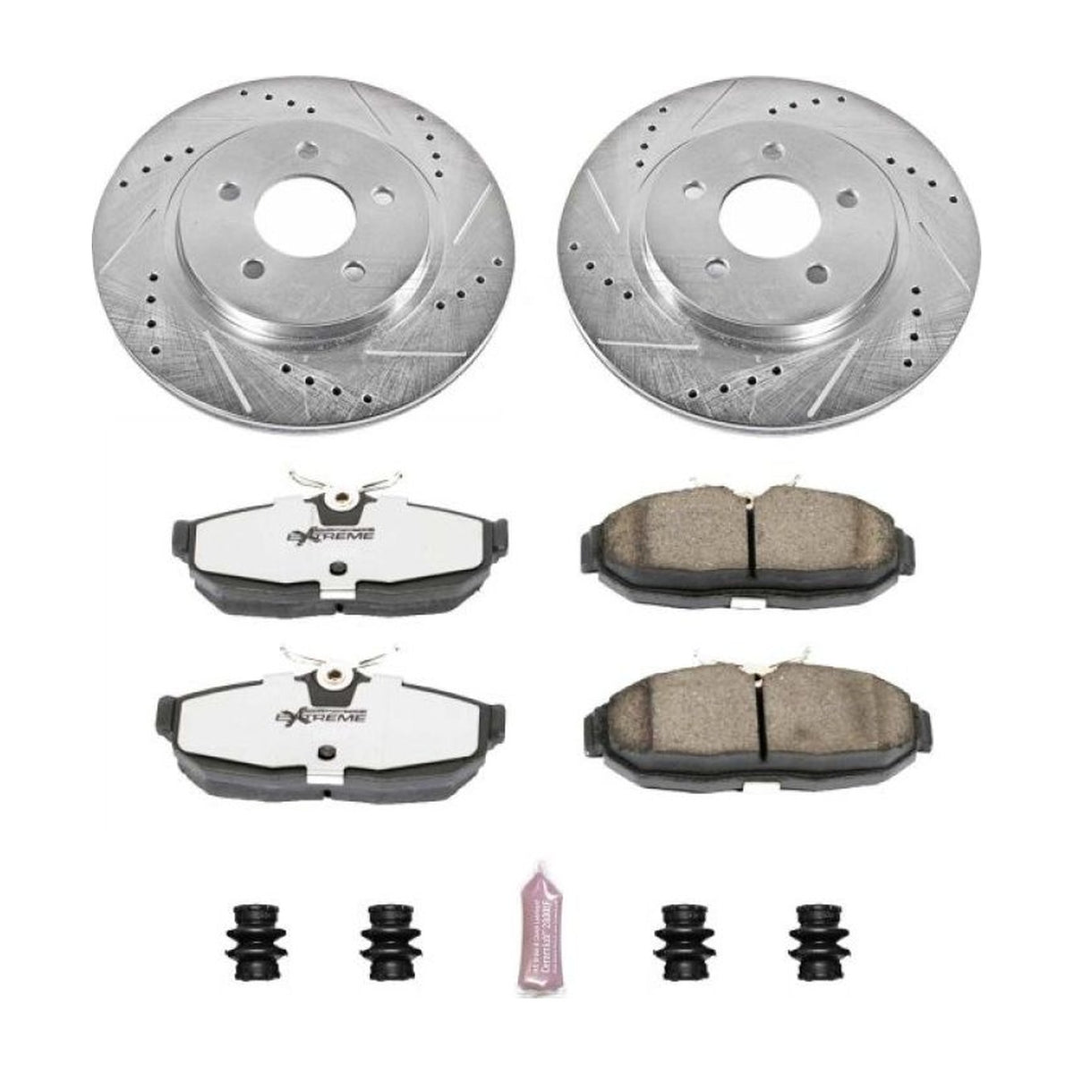PowerStop Power Stop 05-11 Ford Mustang Rear Z26 Street Warrior Brake Kit