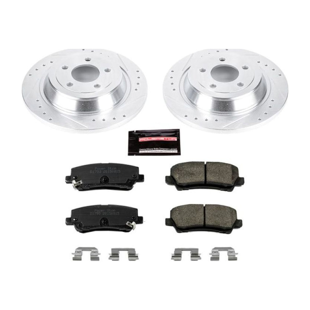 PowerStop Power Stop 15-19 Ford Mustang Rear Z23 Evolution Sport Brake Kit