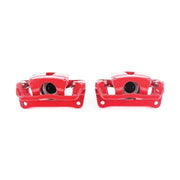 PowerStop Power Stop 12-17 Ford F-150 Rear Red Calipers w/Brackets - Pair