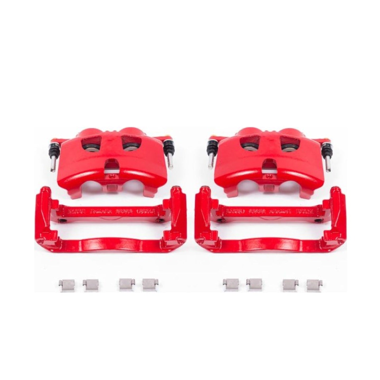PowerStop Power Stop 12-19 Ford F-150 Front Red Calipers w/Brackets - Pair