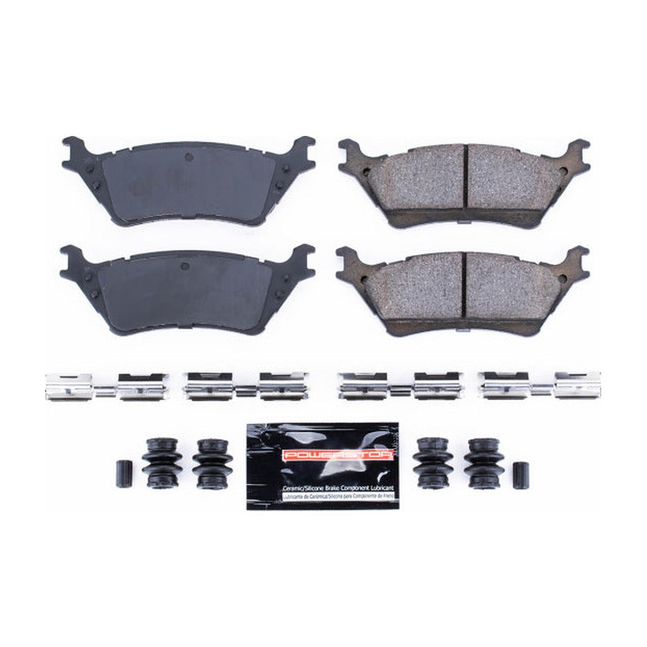 PowerStop Power Stop 12-19 Ford F-150 Rear Z23 Evolution Sport Brake Pads w/Hardware