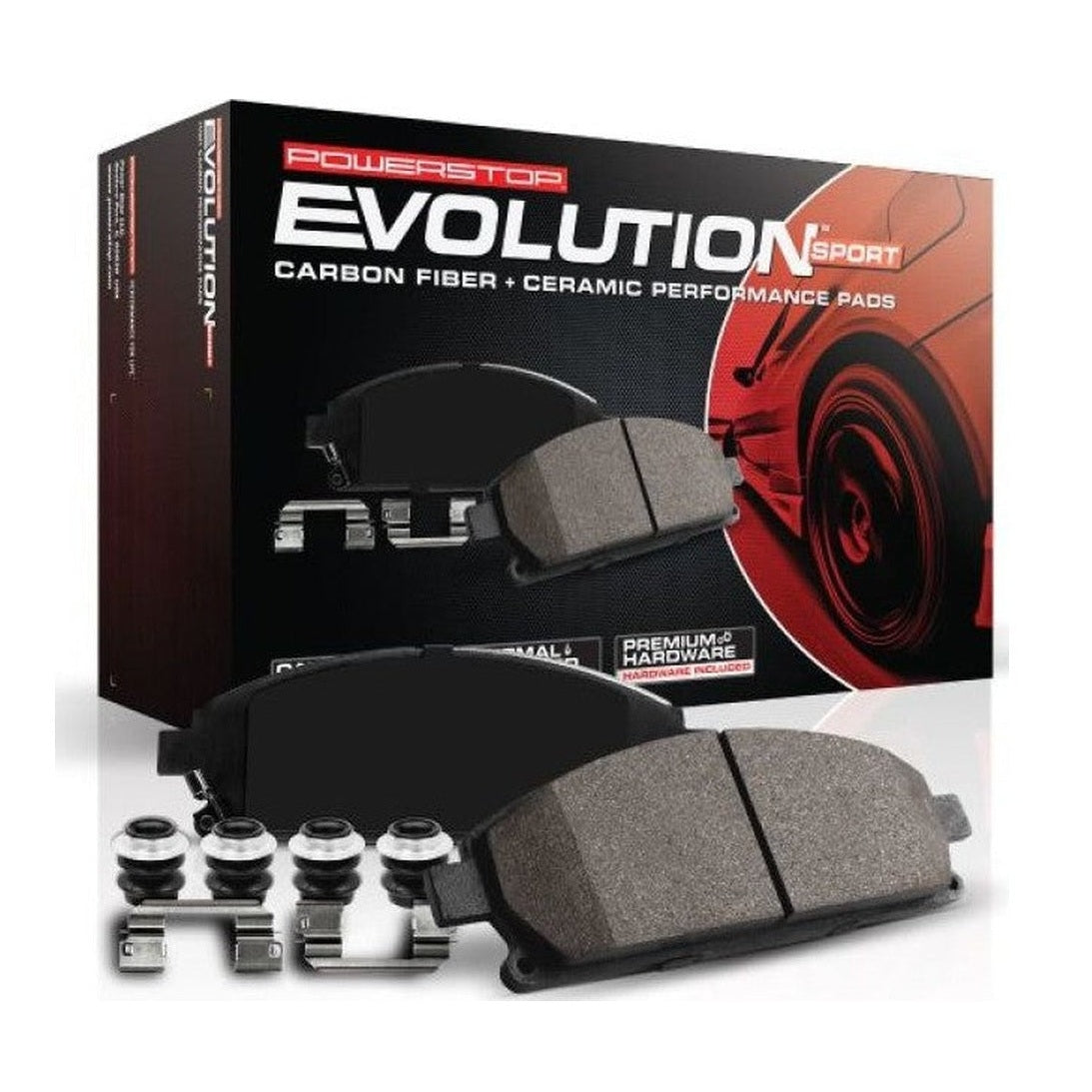 PowerStop Power Stop 15-19 Ford Mustang Rear Z23 Evolution Sport Brake Pads w/Hardware