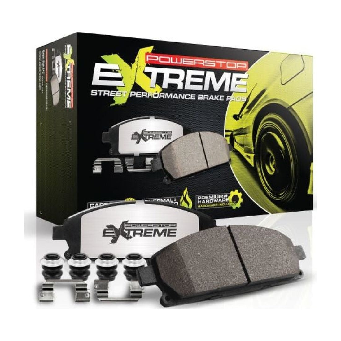 PowerStop Power Stop 15-16 Buick Regal Front or Rear Z26 Extreme Street Brake Pads w/Hardware