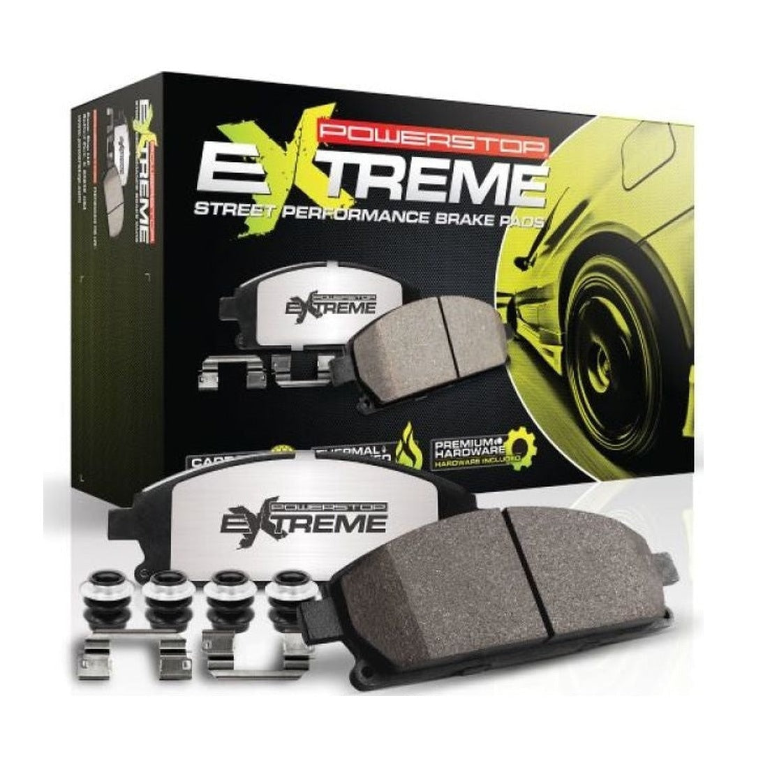 PowerStop Power Stop 16-19 Cadillac ATS Rear Z26 Extreme Street Brake Pads w/Hardware