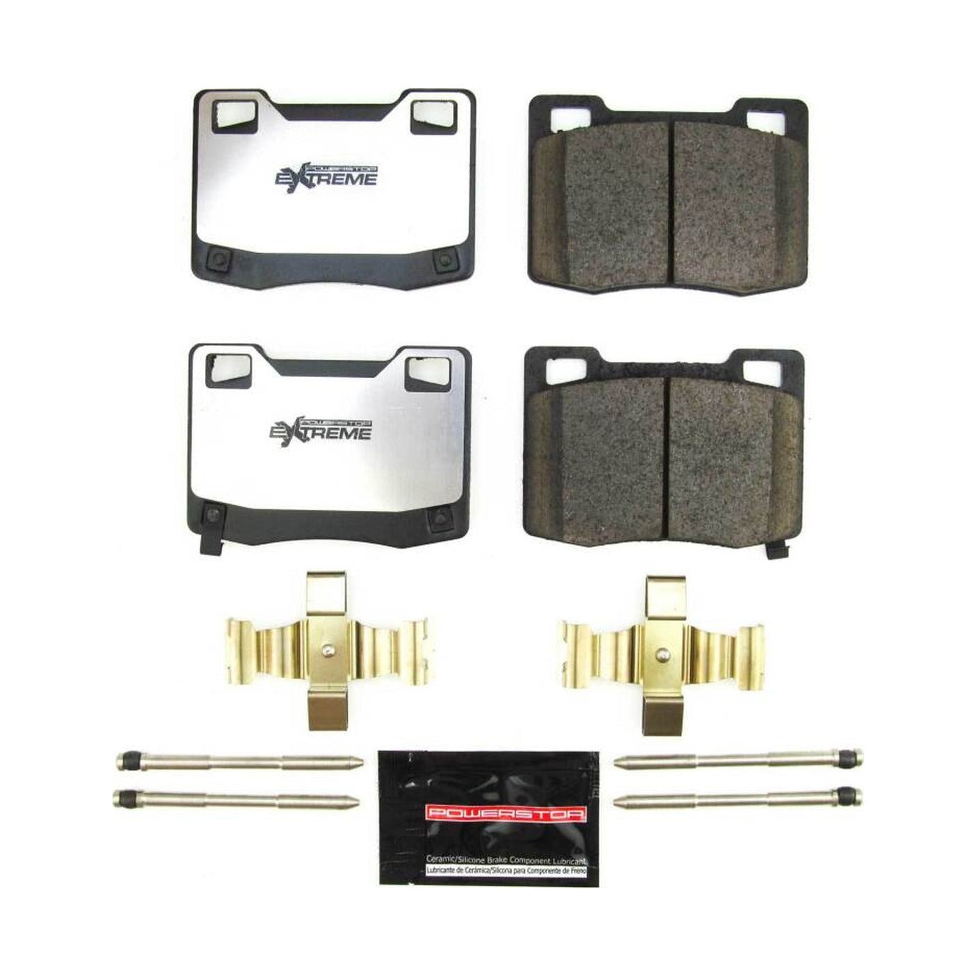 PowerStop Power Stop 20-21 Ford Mustang Rear Z26 Street Brake Pads w/Hardware