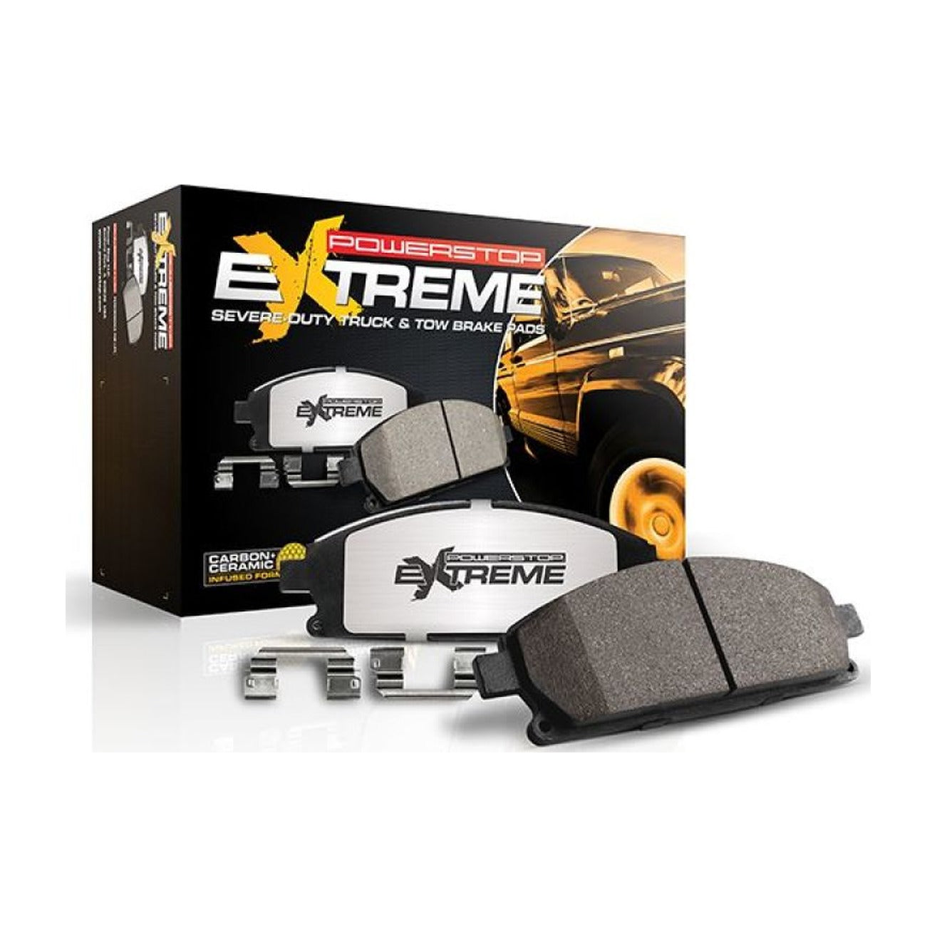PowerStop Power Stop 21-22 Ford F-150 Front Z36 Truck & Tow Brake Pads w/Hardware