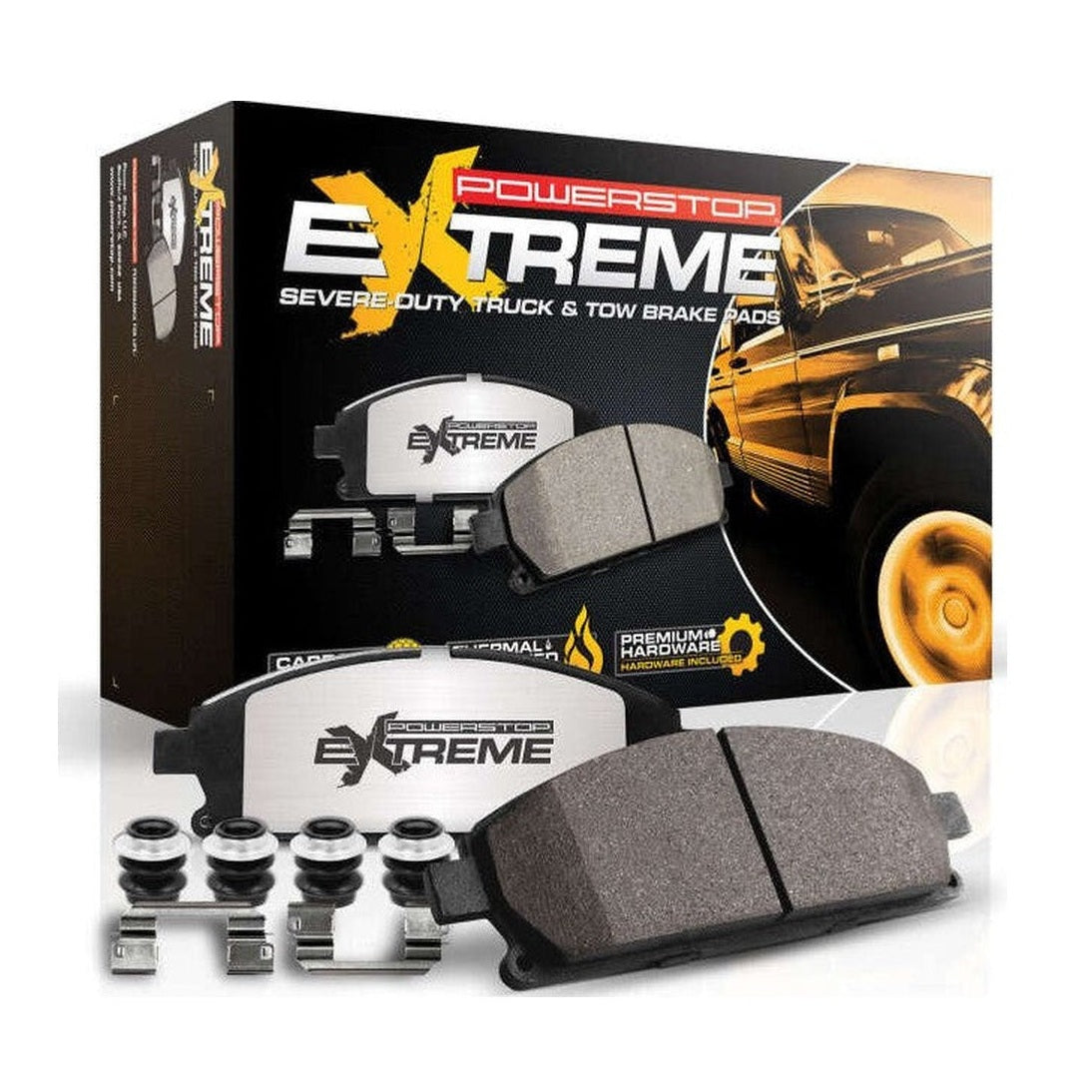 PowerStop Power Stop 21-22 Ford F-150 Front Z36 Truck & Tow Brake Pads w/Hardware