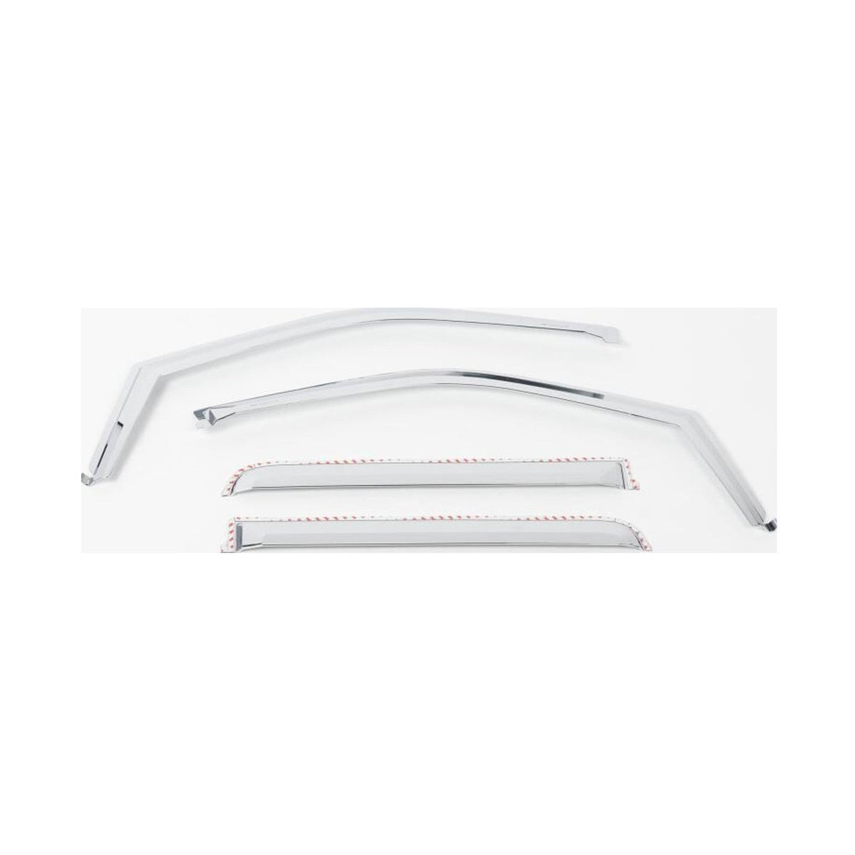 Putco Putco 2021 Ford F-150 Super Crew Element Chrome Window Visors (Set of 4)