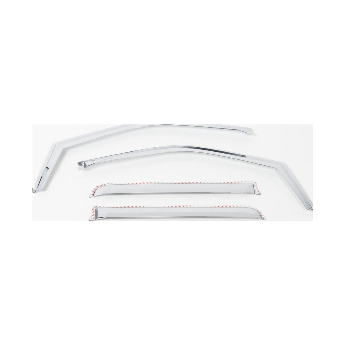 Putco Putco 17-20 Ford SuperDuty - Crew Cab (Set of 4) Element Chrome Window Visors