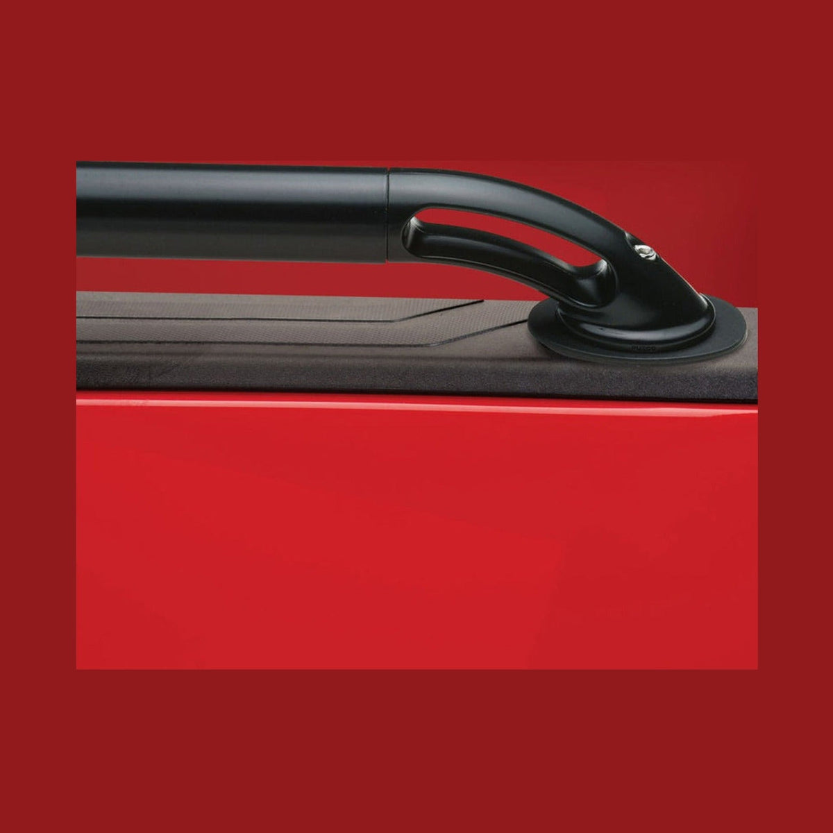 Putco Putco 15-20 Ford F-150 - 5.5ft Bed Locker Side Rails - Black Powder Coated, installed