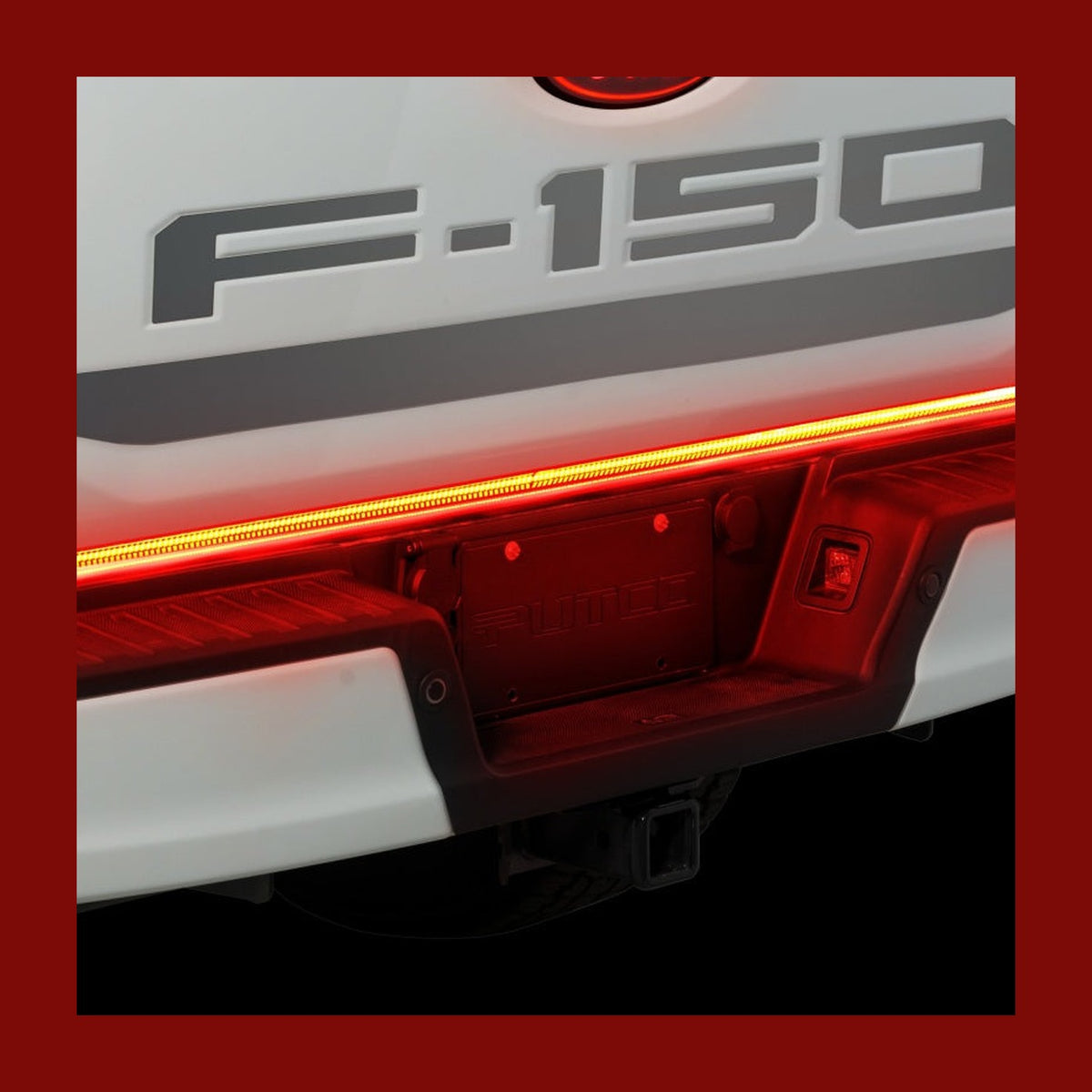 Putco Putco 2024+ Ford F150 w/Factory LED Tail Light 60in Blade Tailgate Light Bar Plug-N-Play Connector, installed