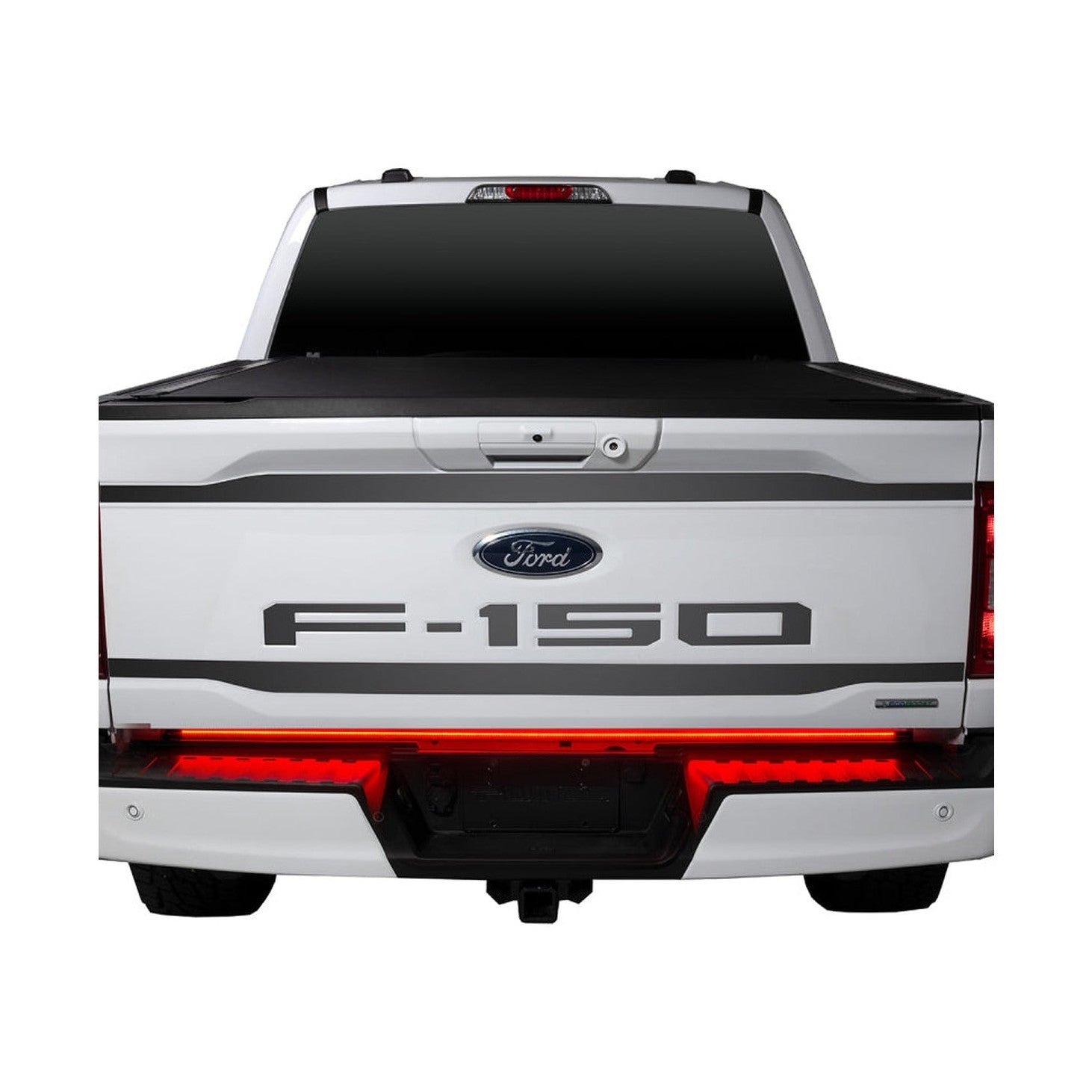 Putco Putco 2024+ Ford F150 w/Factory Halogen Tail Light 60in Blade Tailgate Light Bar Plug-N-Play, installed