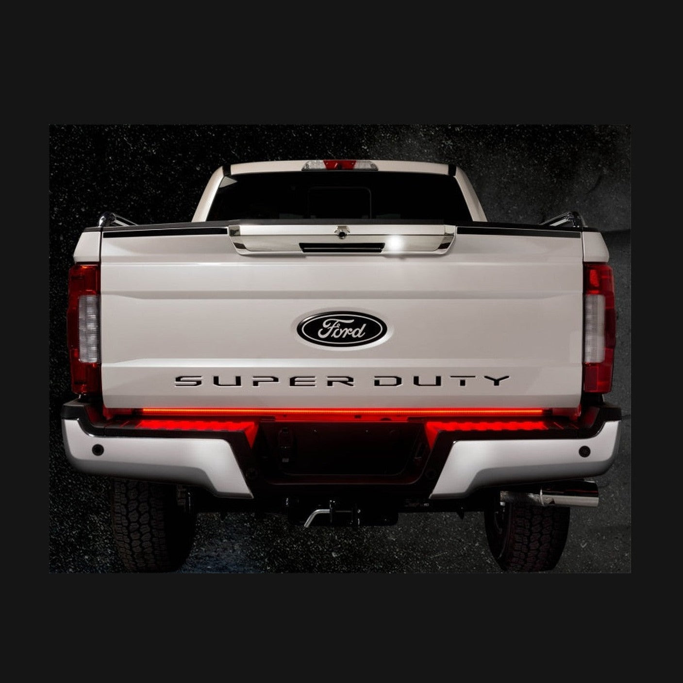 Putco Putco 60in. Direct Fit Red Blade Kit for 04-14 F-150 / 09-19 RAM / 07-18 Silverado & Sierra, installed