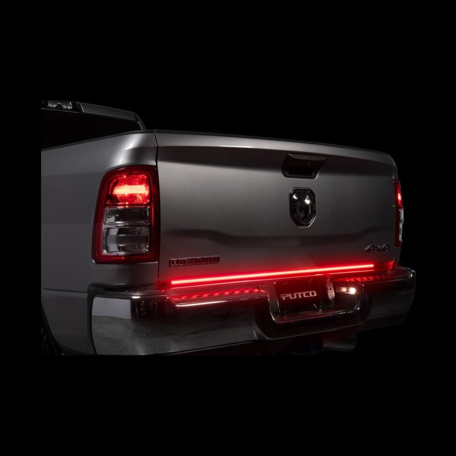 Putco Putco 60in. Direct Fit Red Blade Kit for 04-14 F-150 / 09-19 RAM / 07-18 Silverado & Sierra, installed