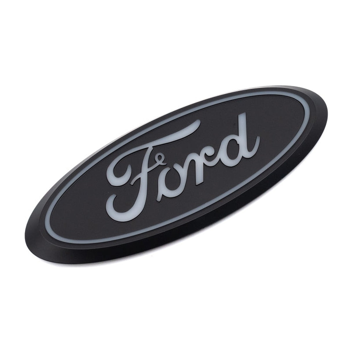Putco Putco 15-17 Ford F-150 Front Luminix Ford LED Emblem - Fits bar Style Grille, installed