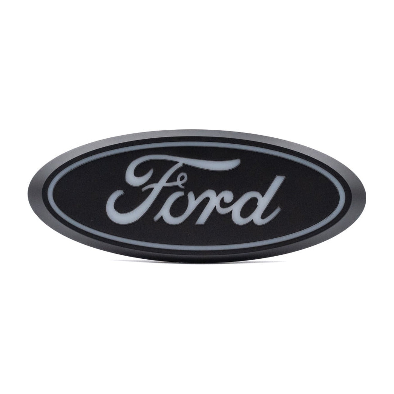 Putco Putco 15-17 Ford F-150 Front Luminix Ford LED Emblem - Fits bar Style Grille, installed