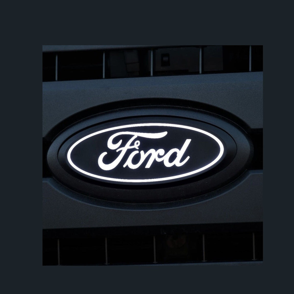 Putco Putco 18-20 Ford F-150 Front Luminix Ford LED Emblem - Fits Honeycomb Grille