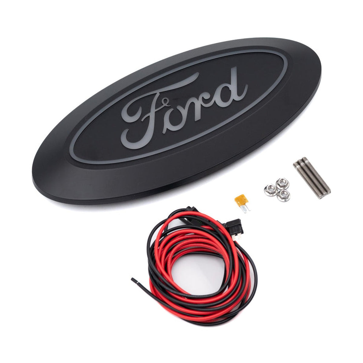 Putco Putco 18-20 Ford F-150 Front Luminix Ford LED Emblem - Fits Honeycomb Grille, installed