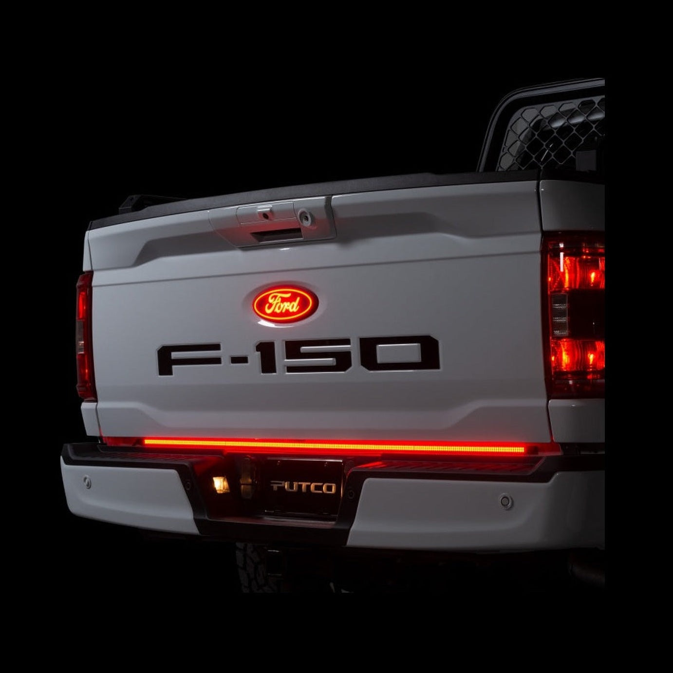 Putco Putco 15-20 Ford F-150 Rear Luminix Ford LED Emblem (Does not Fit Platinum or Limited), installed