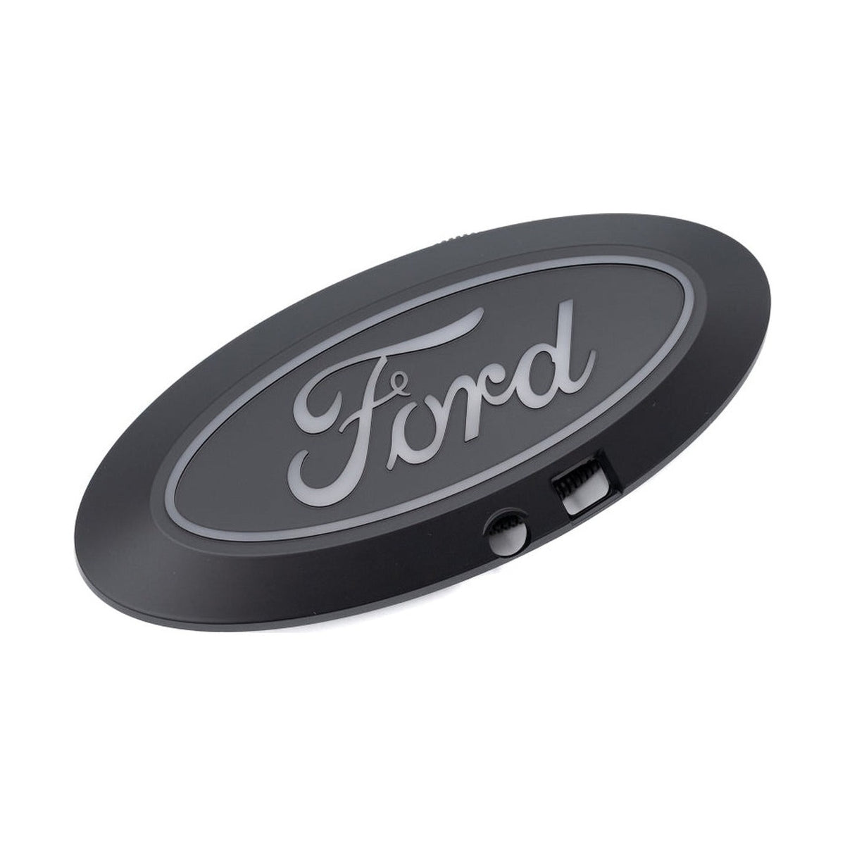 Putco Putco 21-22 Ford F-150 Front Luminix Ford LED Emblem - w/ Camera CutOut, installed