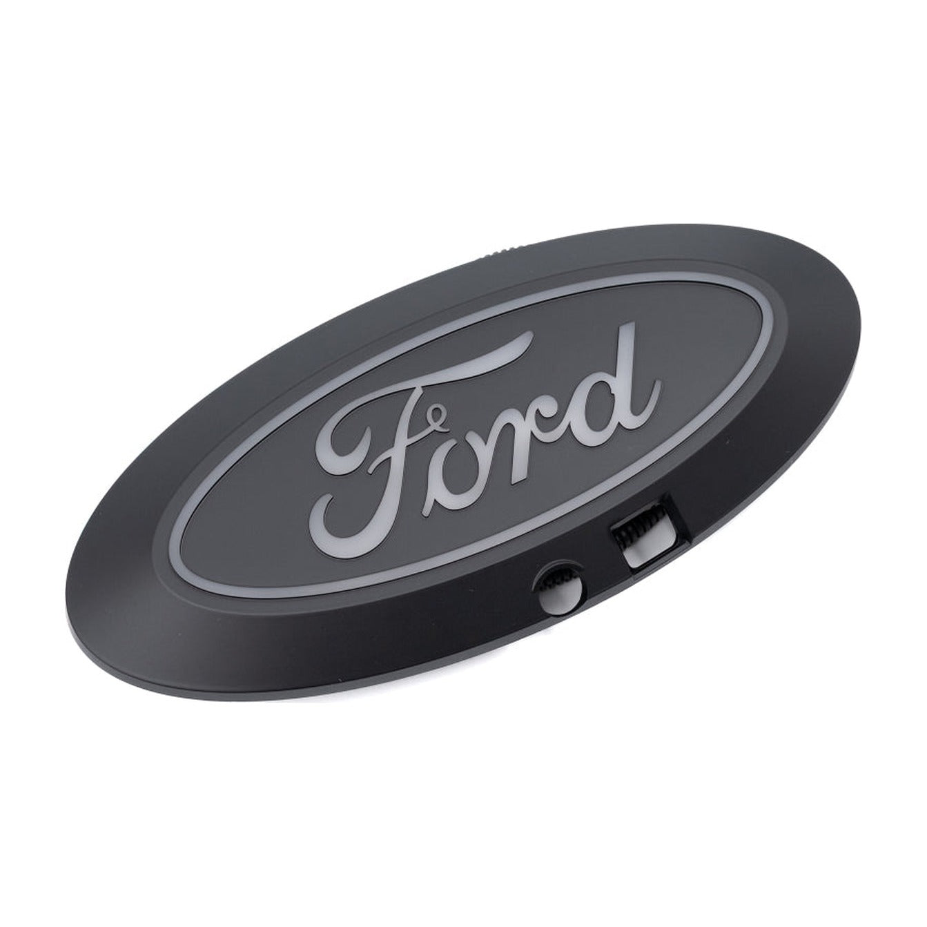 Putco Putco 21-22 Ford F-150 Front Luminix Ford LED Emblem - w/ Camera CutOut, installed