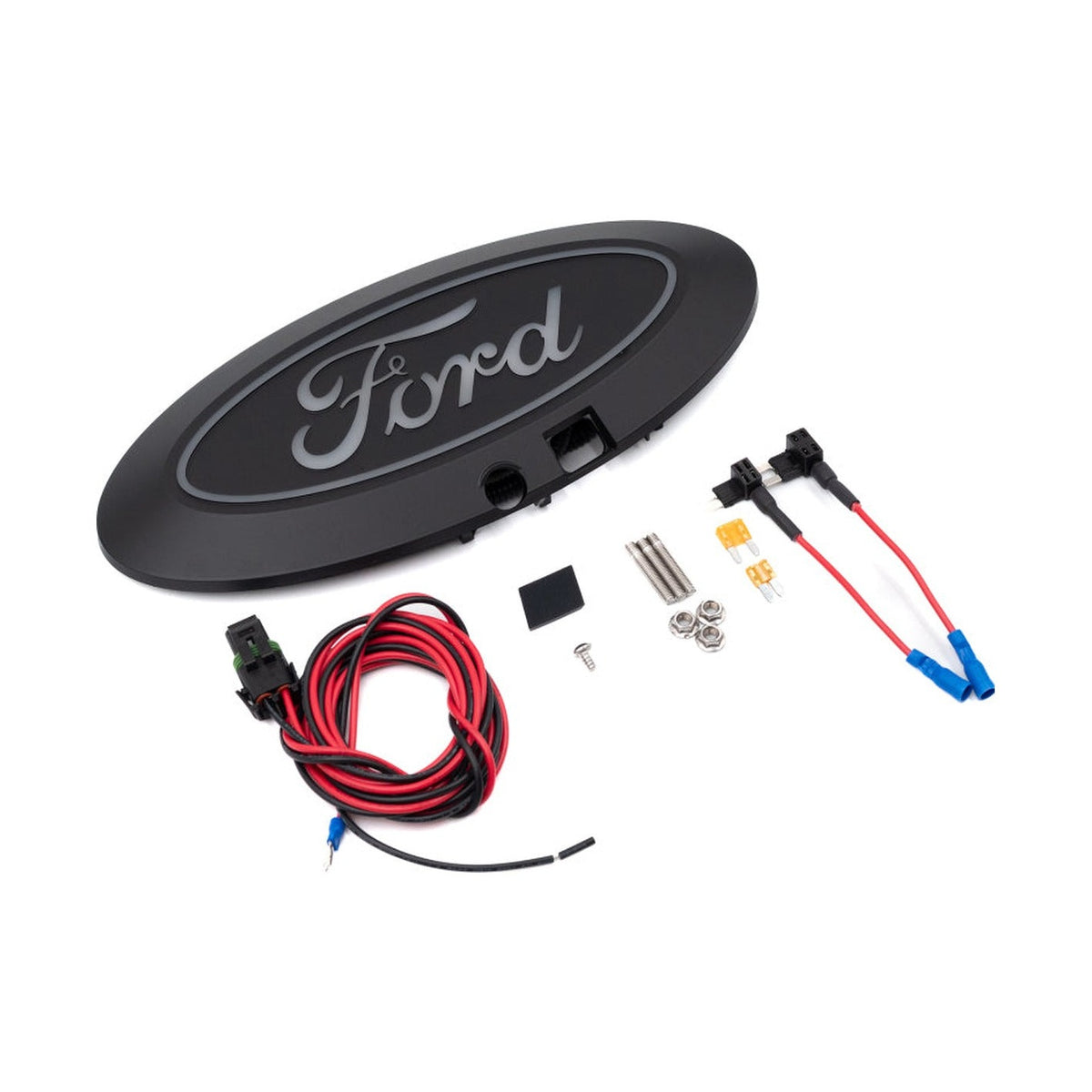 Putco Putco 2023 Ford F-150 Front Luminix Ford LED Emblem - w/Camera CutOut w/o Spray Washer