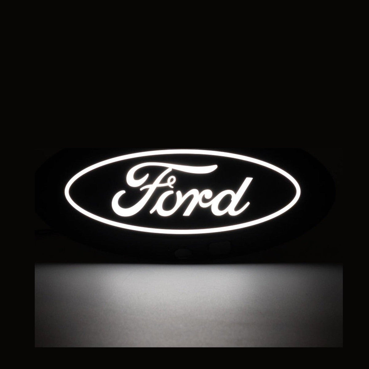 Putco Putco 2023 Ford F-150 Front Luminix Ford LED Emblem - w/Camera CutOut w/o Spray Washer, installed