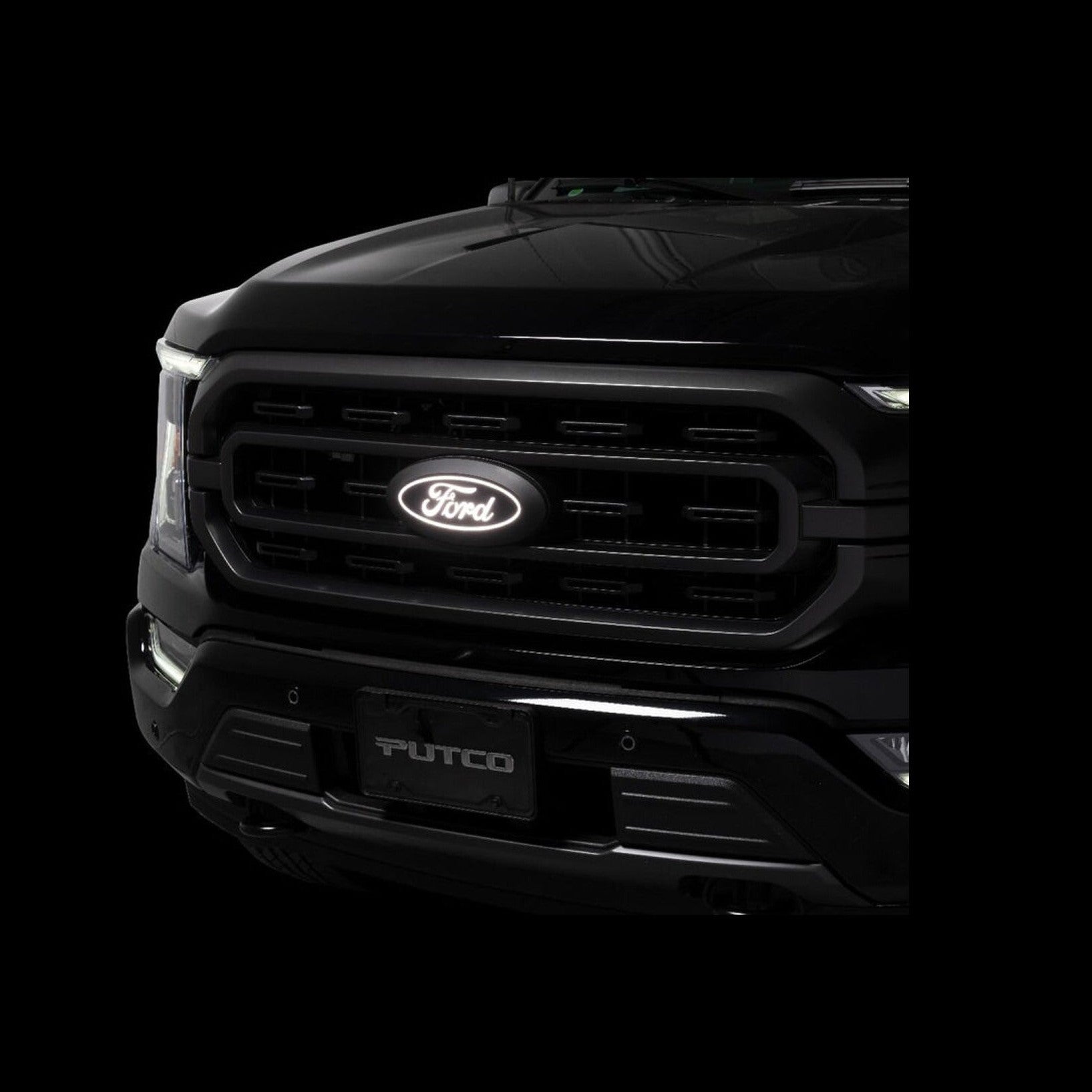 Putco Putco 2024 Ford F-150 Front Emblem - No Camera or washer, installed