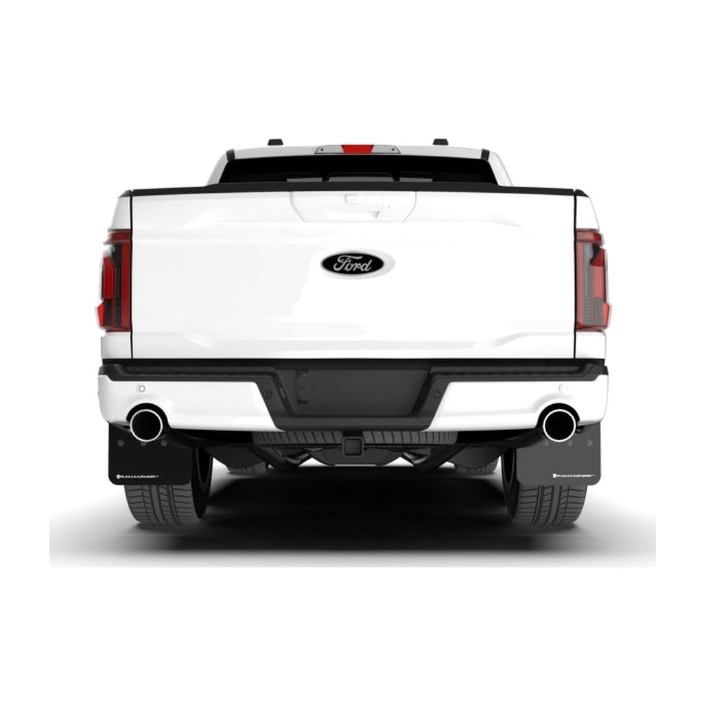 Rally Armor Rally Armor 21-26 Ford F-150 (Excl. Raptor) Black UR Mud Flap w/Metallic Black Logo
