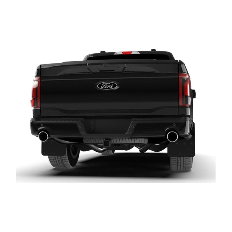 Rally Armor Rally Armor 21-26 Ford F-150 (Excl. Raptor) Black UR Mud Flap w/Metallic Black Logo