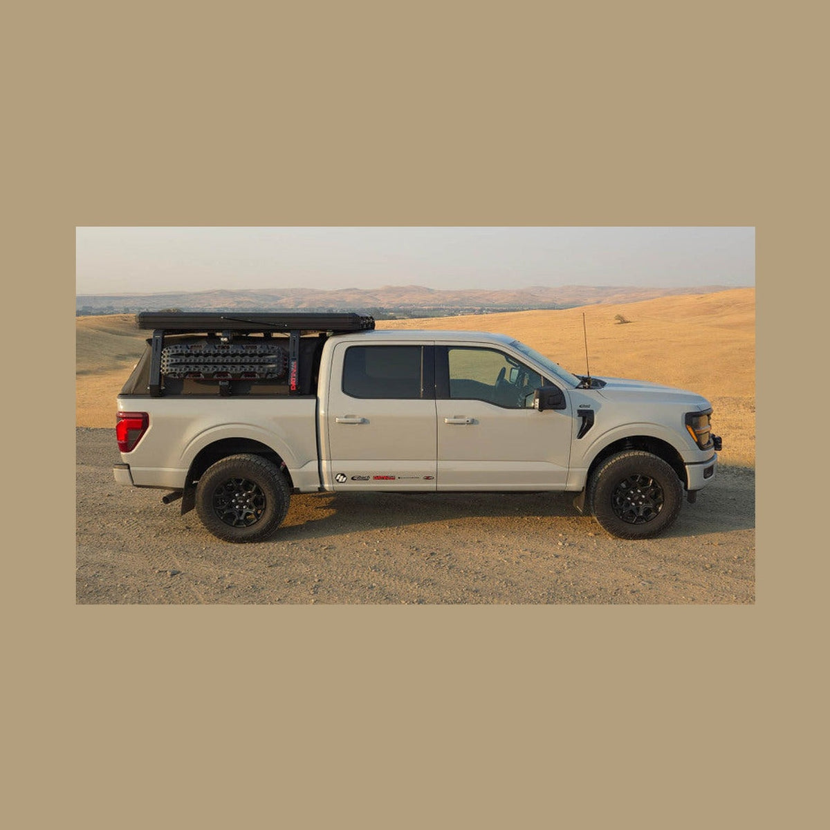 Rally Armor Rally Armor 21-26 Ford F-150 (Excl. Raptor) Black UR Mud Flap w/Metallic Black Logo