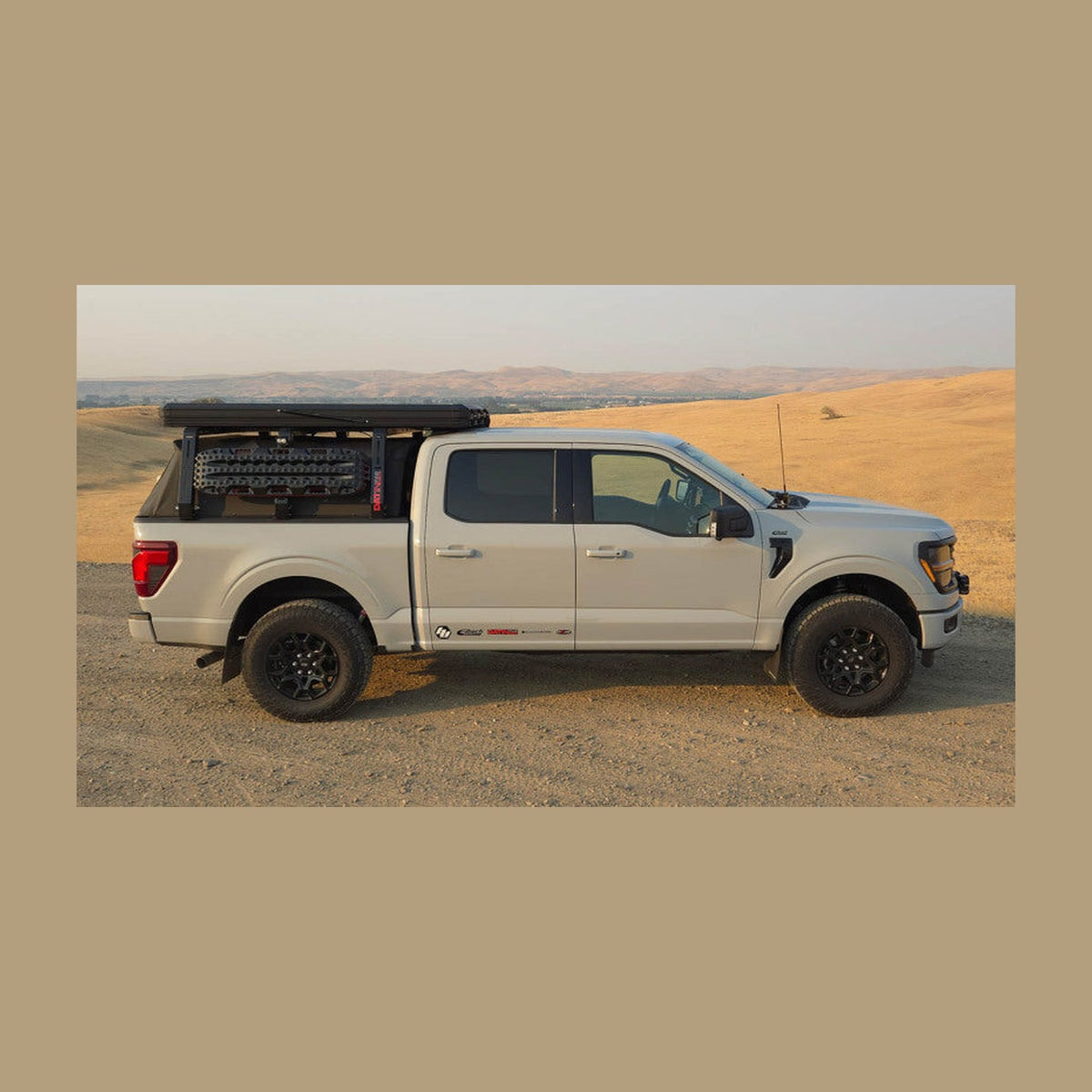 Rally Armor Rally Armor 21-26 Ford F-150 (Excl. Raptor) Black UR Mud Flap w/Metallic Black Logo