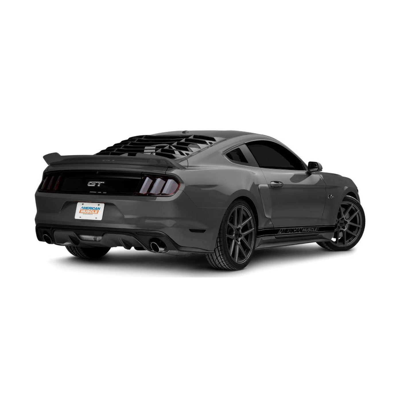 Raxiom Raxiom 15-22 Ford Mustang Axial Series LED Side Marker Lights Rear (Smoked)