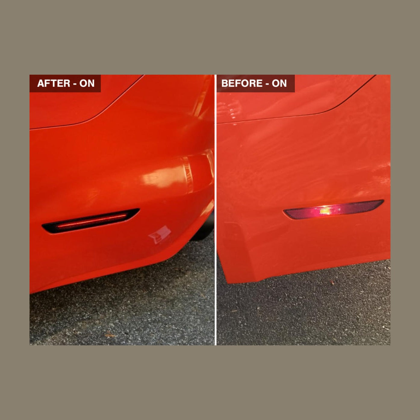 Raxiom Raxiom 15-22 Ford Mustang Axial Series LED Side Marker Lights Rear (Smoked)