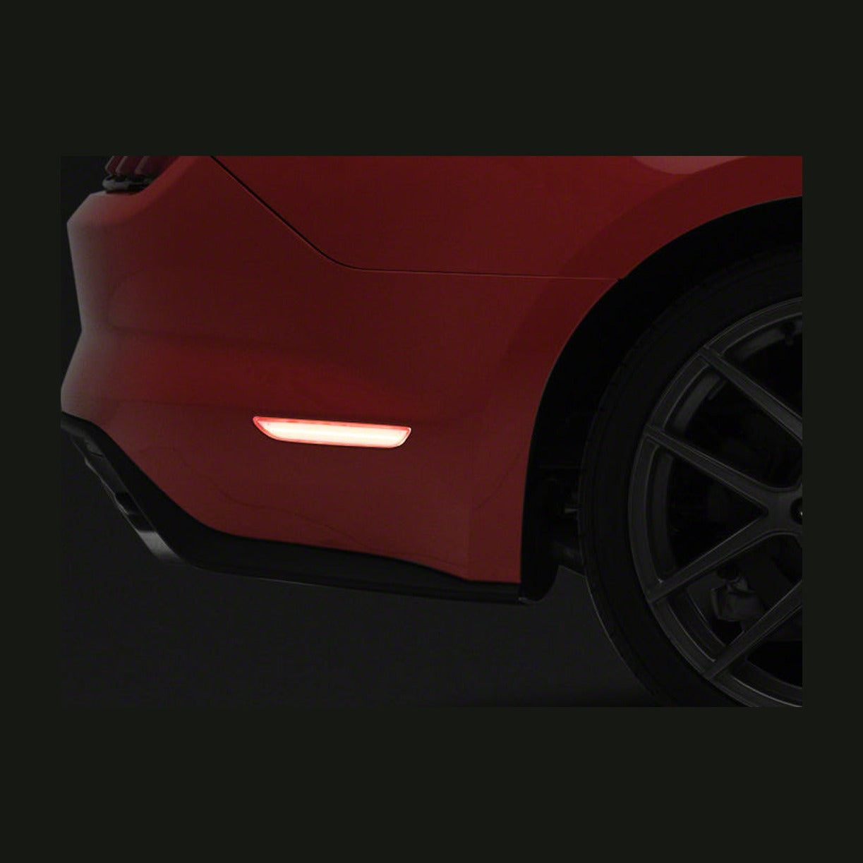 Raxiom Raxiom 15-23 Ford Mustang Axial Series LED Side Marker Lights Rear- Clear