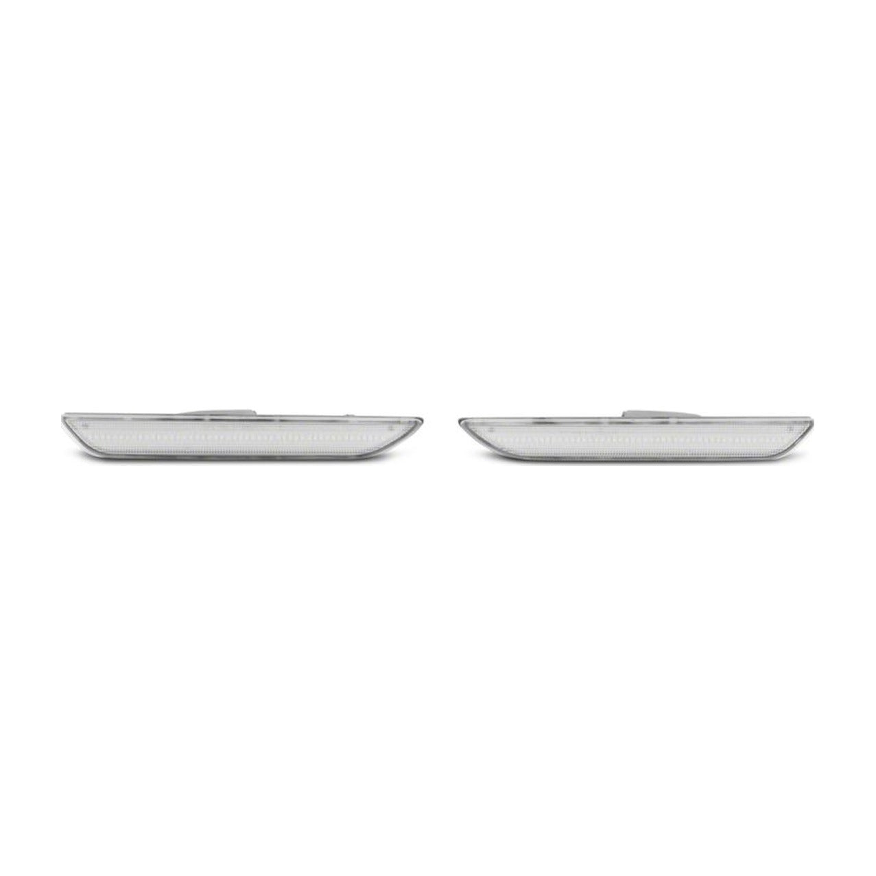 Raxiom Raxiom 15-23 Ford Mustang Axial Series LED Side Marker Lights Rear- Clear