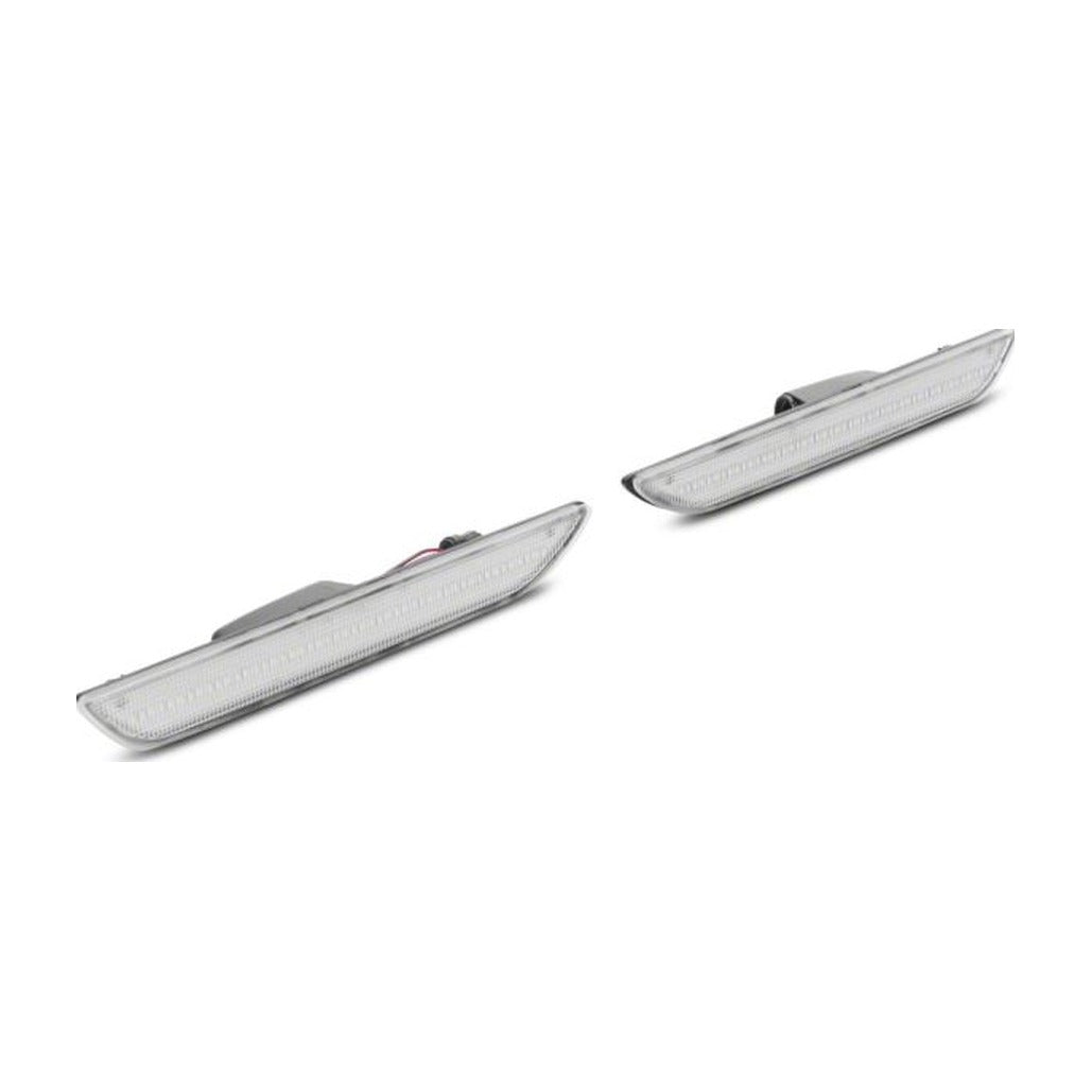 Raxiom Raxiom 15-23 Ford Mustang Axial Series LED Side Marker Lights Rear- Clear