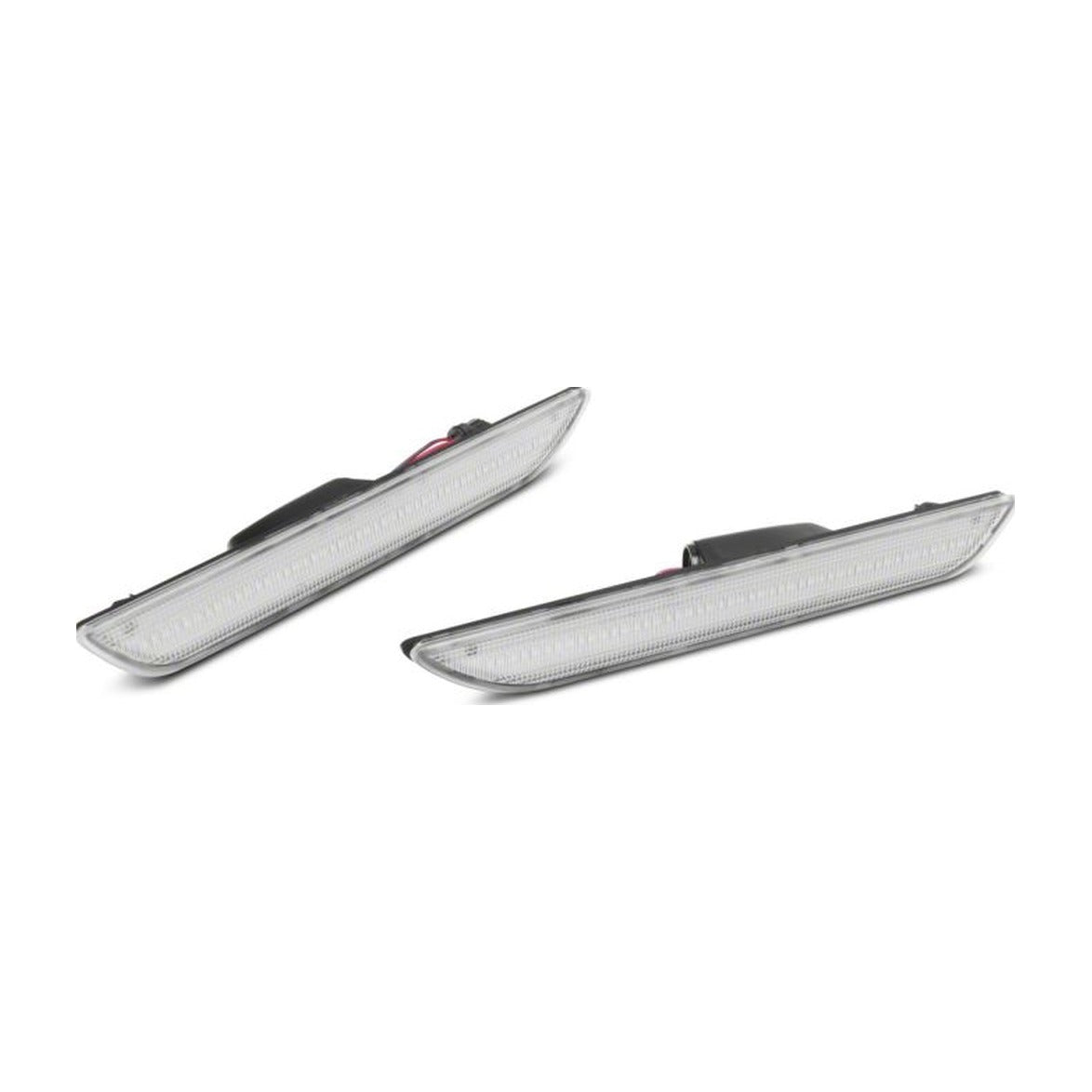 Raxiom Raxiom 15-23 Ford Mustang Axial Series LED Side Marker Lights Rear- Clear