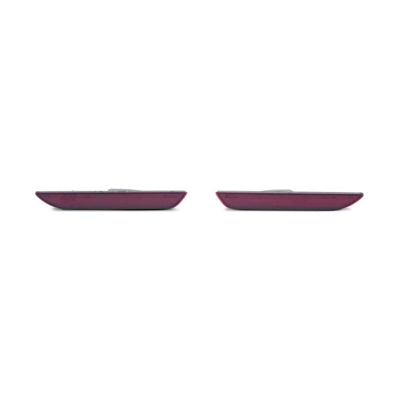 Raxiom Raxiom 15-23 Ford Mustang Axial Series LED Side Marker Lights Rear- Red