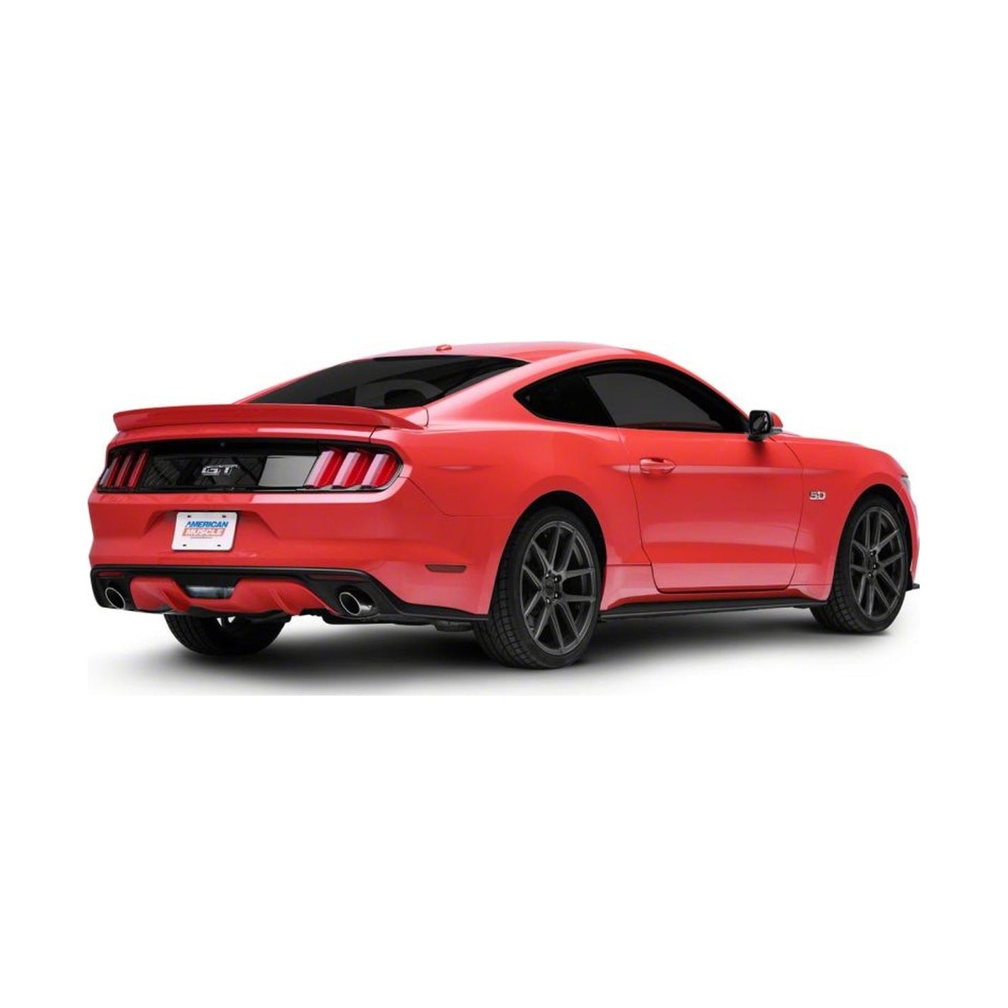 Raxiom Raxiom 15-23 Ford Mustang Axial Series LED Side Marker Lights Rear- Red