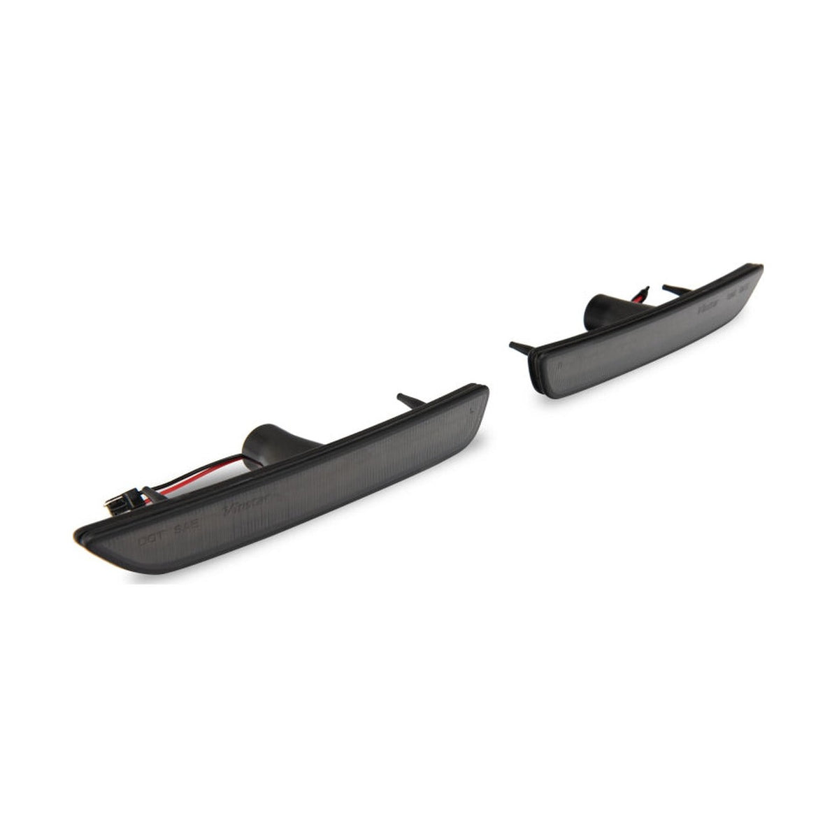 Raxiom Raxiom 10-14 Ford Mustang Axial Series LED Side Marker Lights (Smoked)