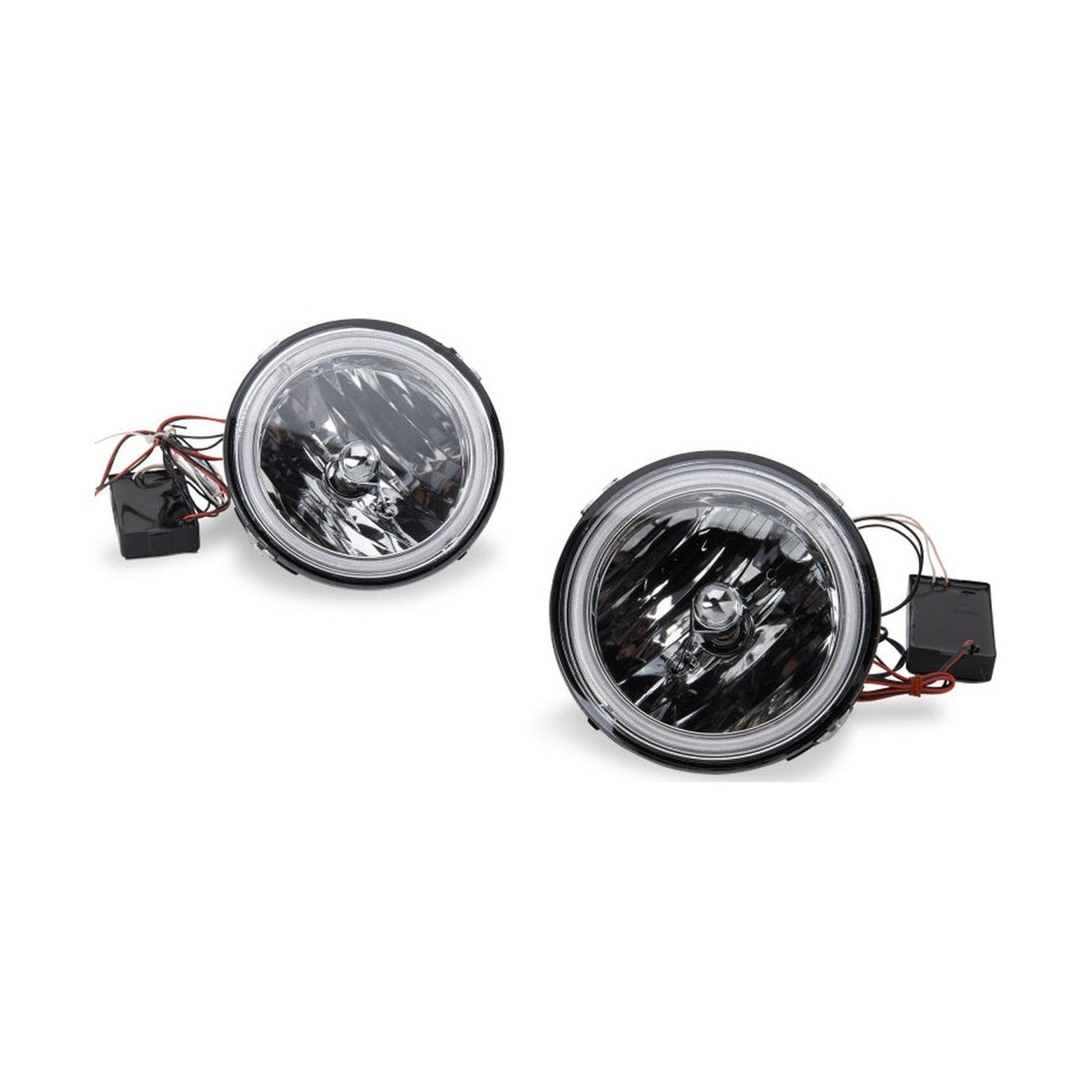 Raxiom Raxiom 05-12 Ford Mustang GT LED Halo Fog Lights (Chrome)