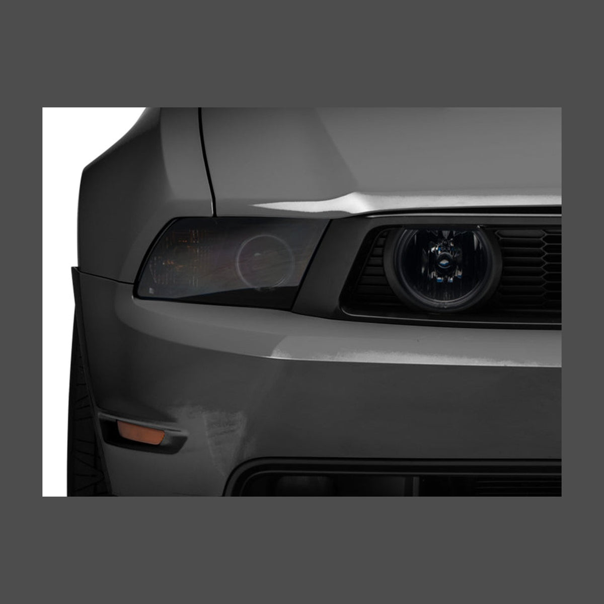 Raxiom Raxiom 05-12 Ford Mustang GT LED Halo Fog Lights (Smoked)