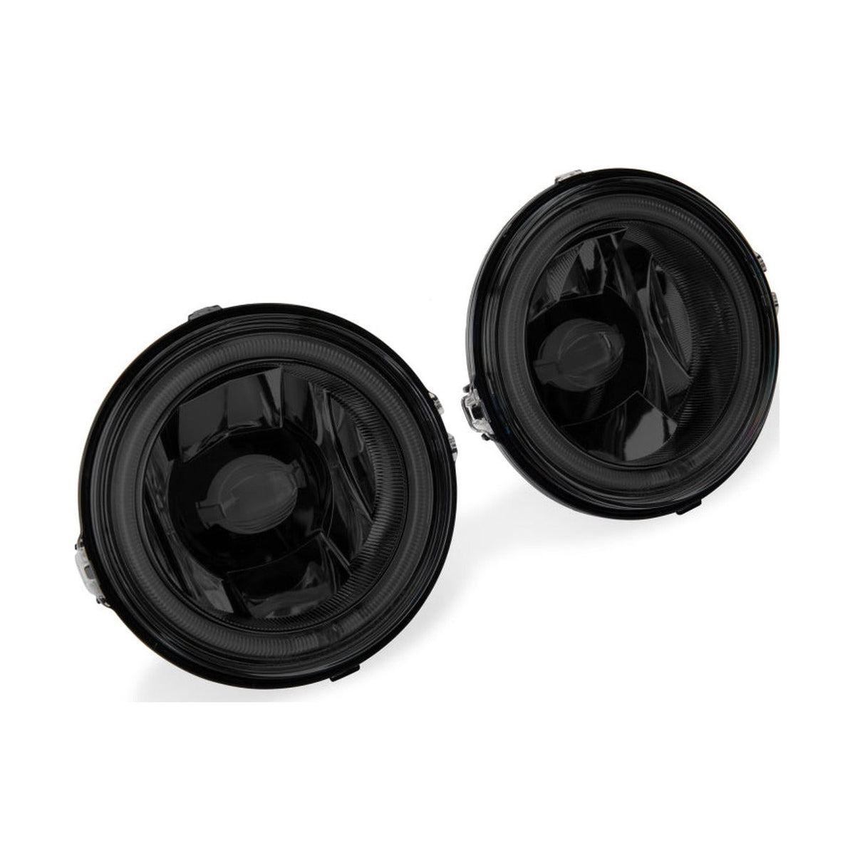 Raxiom Raxiom 13-14 Ford Mustang GT CCFL Halo Fog Lights (Smoked)